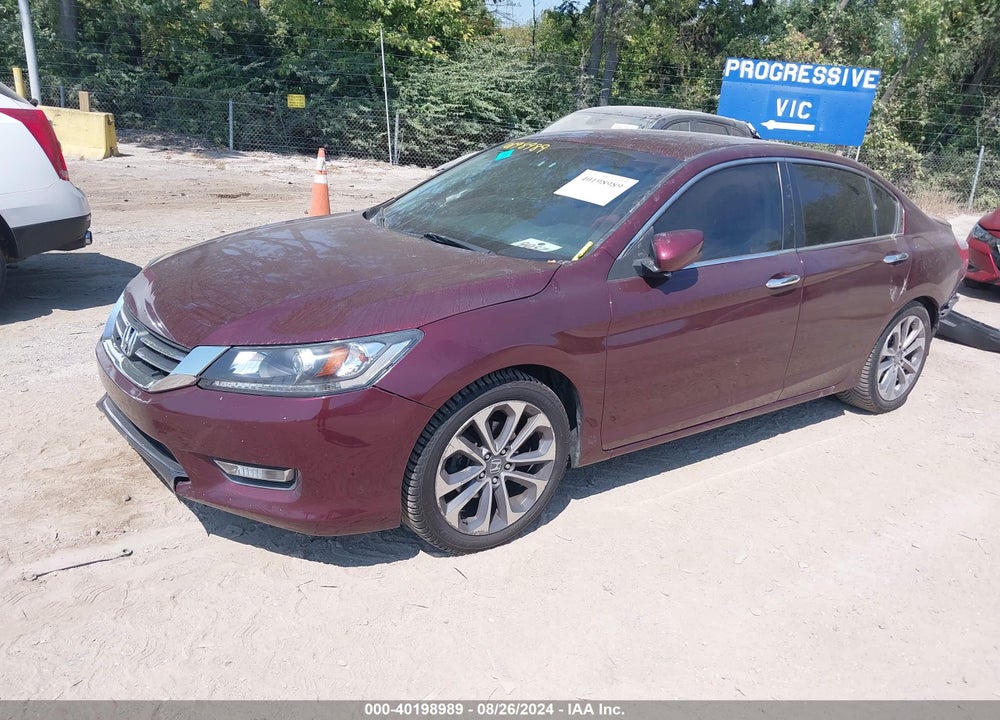 2014 HONDA ACCORD SPORT VIN: 1HGCR2F51EA065346