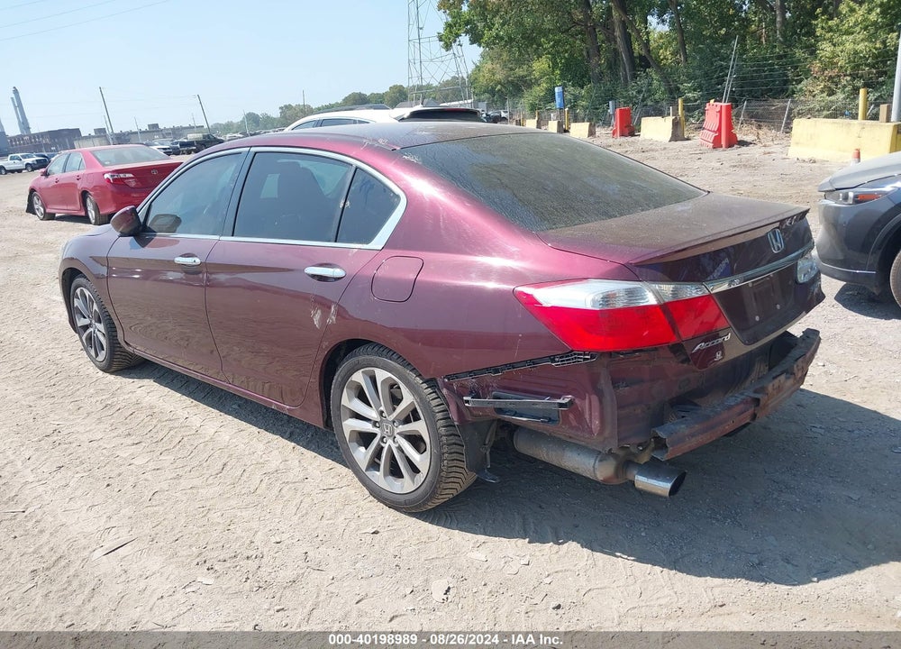 2014 HONDA ACCORD SPORT VIN: 1HGCR2F51EA065346