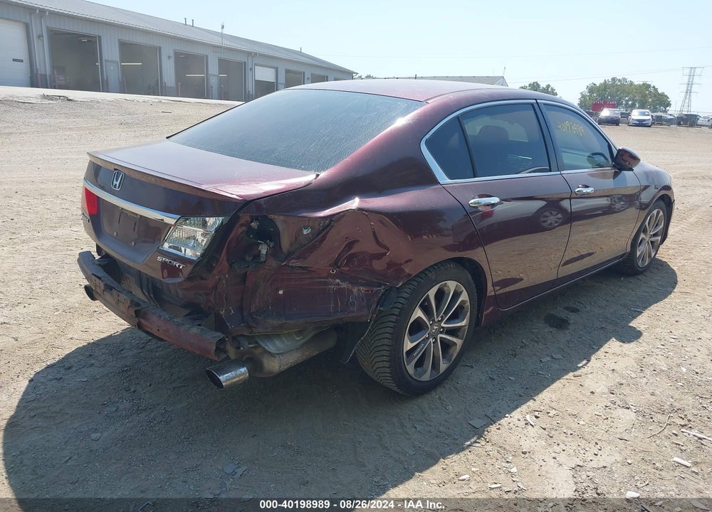 2014 HONDA ACCORD SPORT VIN: 1HGCR2F51EA065346
