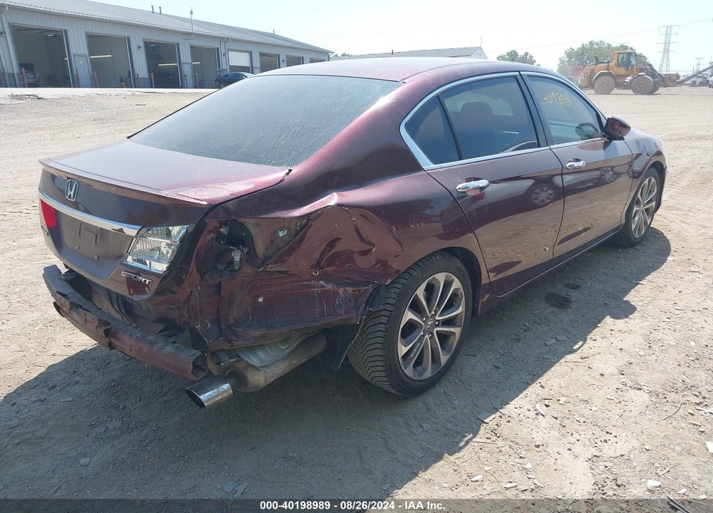 2014 HONDA ACCORD SPORT VIN: 1HGCR2F51EA065346