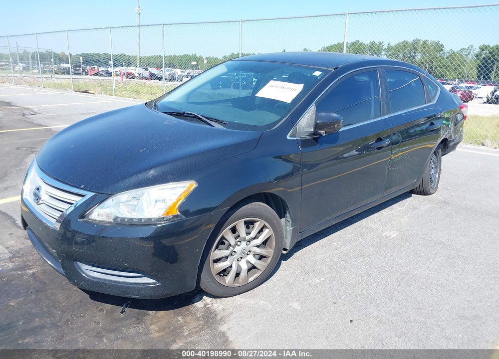 2013 NISSAN SENTRA SV VIN: 3N1AB7AP8DL670989