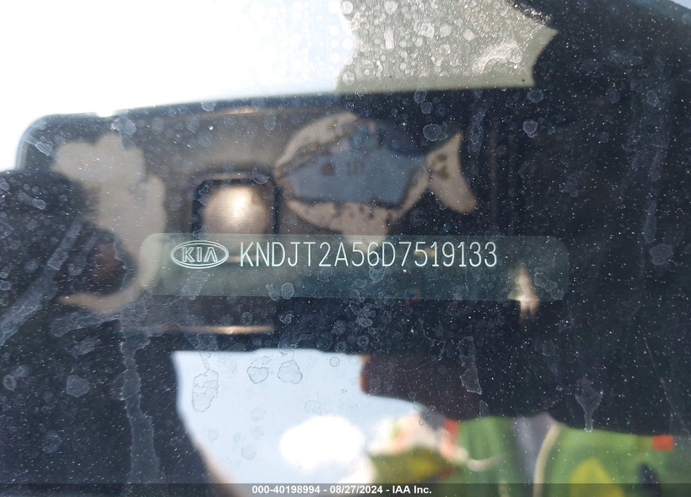 2013 KIA SOUL VIN: KNDJT2A56D7519133