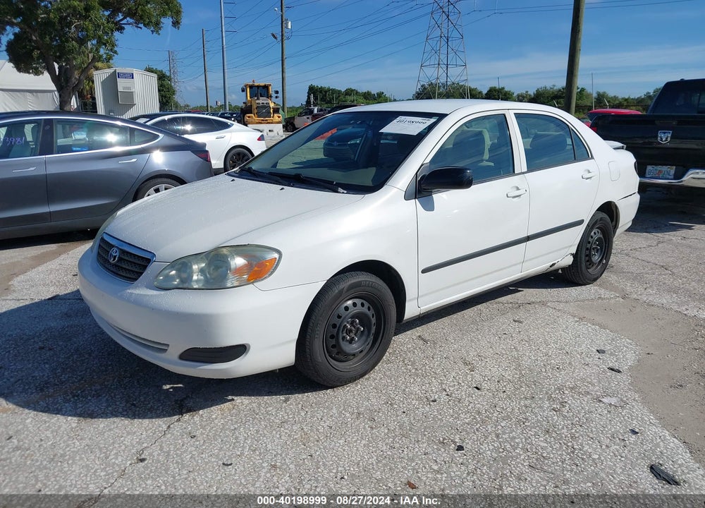 2007 TOYOTA COROLLA CE VIN: JTDBR32E270136214