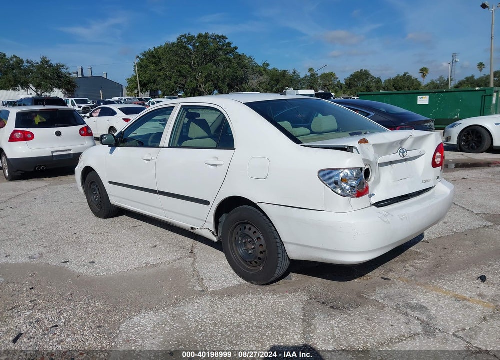 2007 TOYOTA COROLLA CE VIN: JTDBR32E270136214