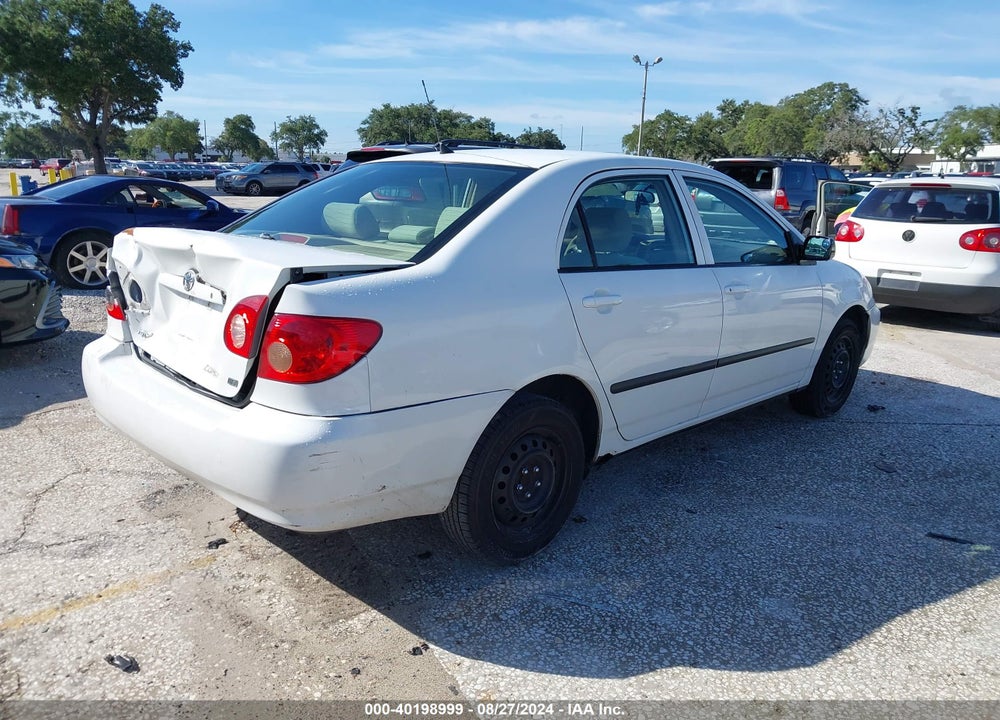 2007 TOYOTA COROLLA CE VIN: JTDBR32E270136214
