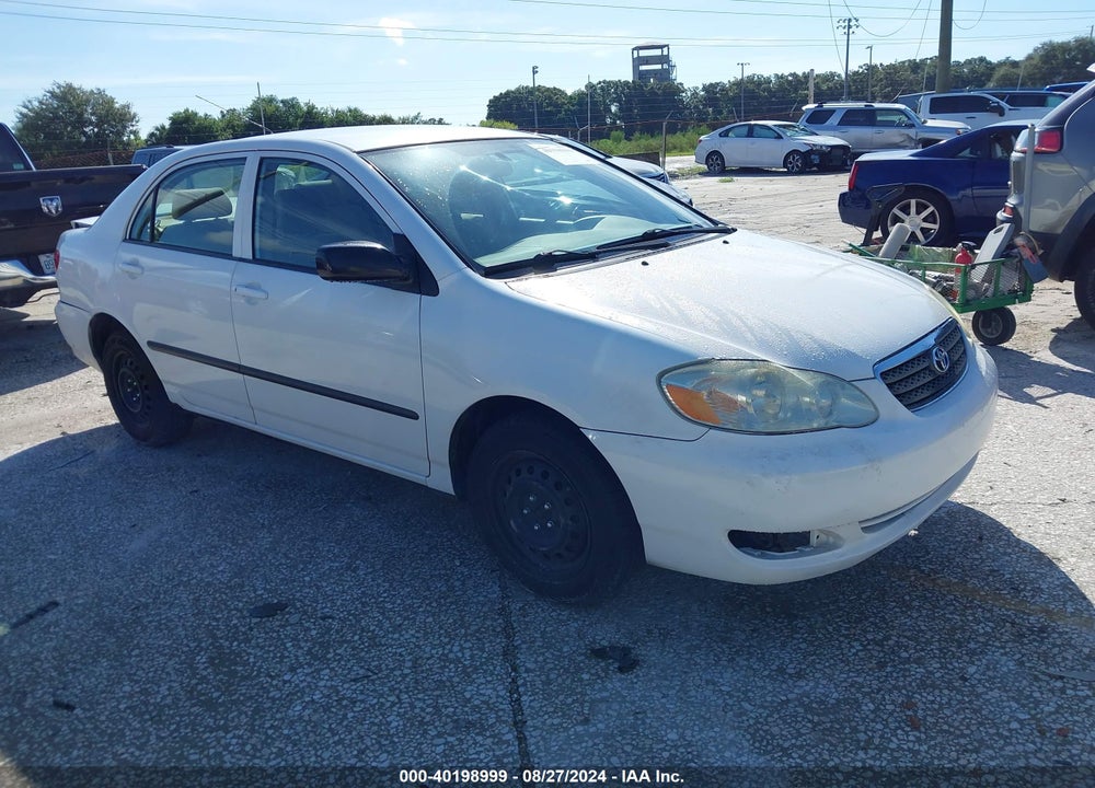 2007 TOYOTA COROLLA CE VIN: JTDBR32E270136214