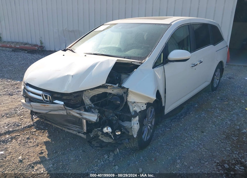 2017 HONDA ODYSSEY EX-L VIN: 5FNRL5H6XHB026882