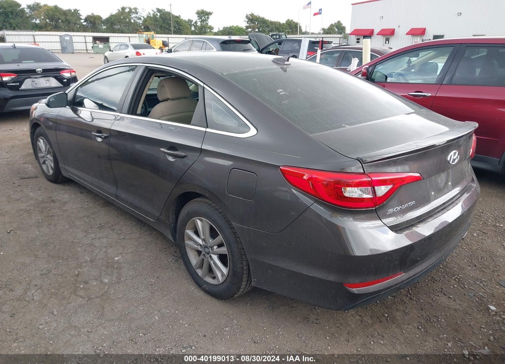 2016 HYUNDAI SONATA SE VIN: 5NPE24AF6GH301041