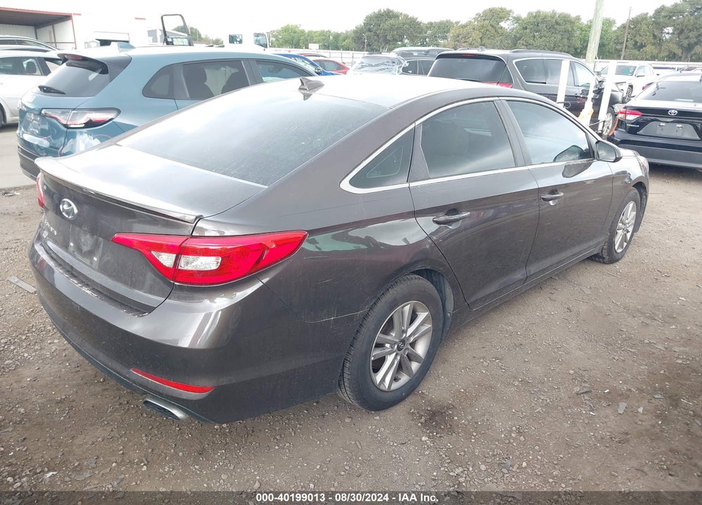 2016 HYUNDAI SONATA SE VIN: 5NPE24AF6GH301041
