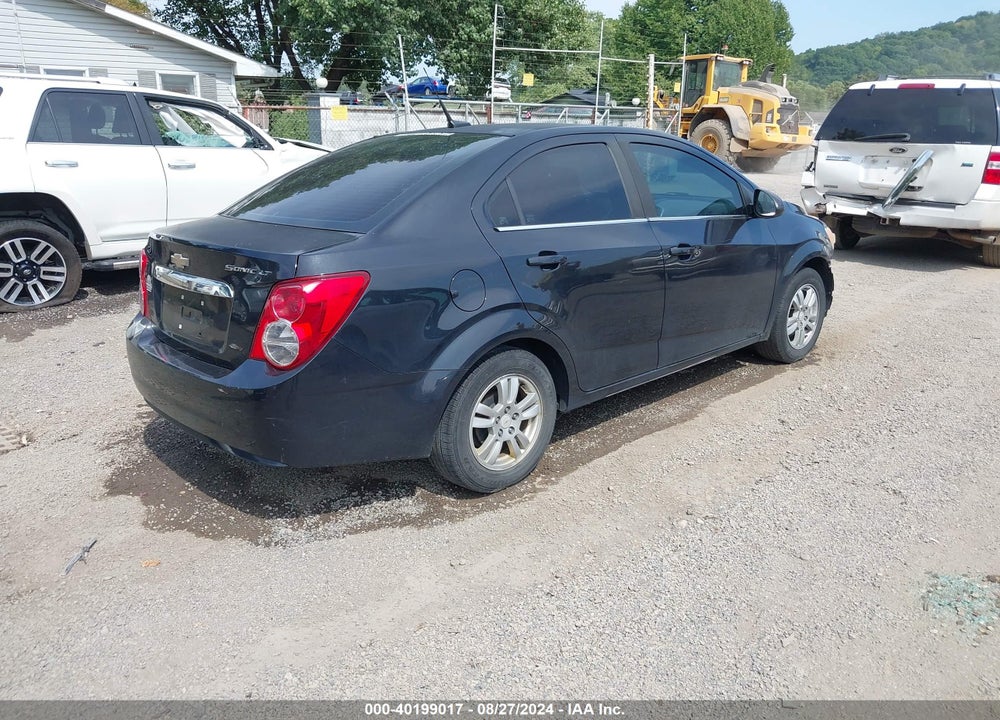 2013 CHEVROLET SONIC LT AUTO VIN: 1G1JC5SG4D4137212