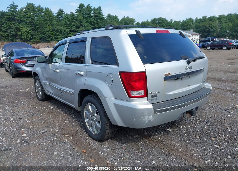 2009 JEEP GRAND CHEROKEE OVERLAND VIN: 1J8HR68T39C529697
