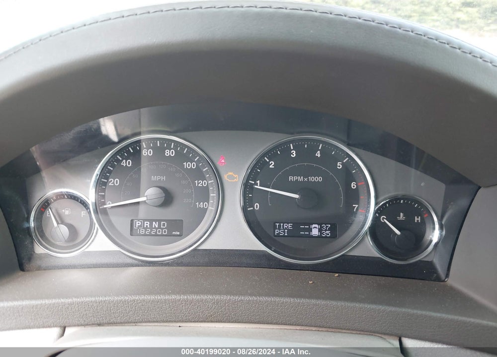 2009 JEEP GRAND CHEROKEE OVERLAND VIN: 1J8HR68T39C529697
