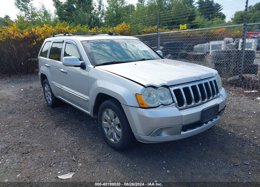 2009 JEEP GRAND CHEROKEE OVERLAND VIN: 1J8HR68T39C529697