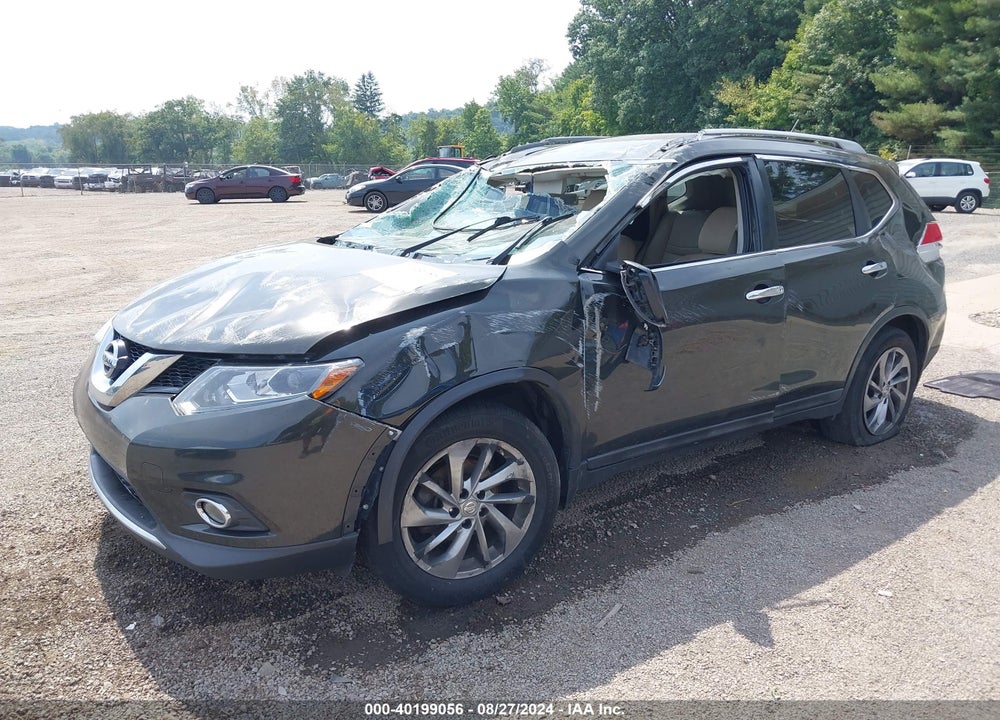 2015 NISSAN ROGUE SL VIN: 5N1AT2MV8FC836347