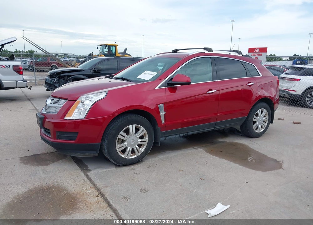 2012 CADILLAC SRX LUXURY COLLECTION VIN: 3GYFNAE33CS576855