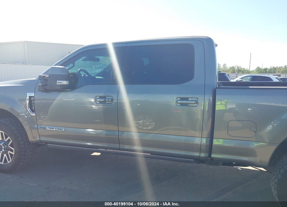 2019 FORD F-250 LARIAT VIN: 1FT7W2BT2KEE73338