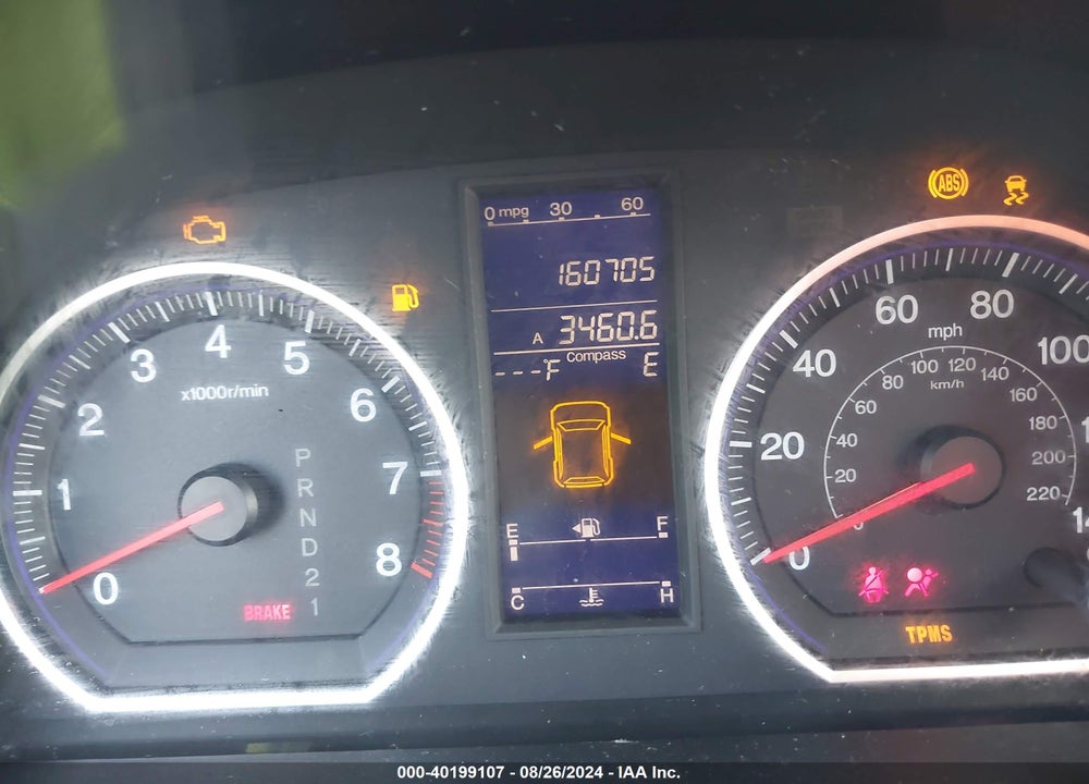 2011 HONDA CR-V EX VIN: 5J6RE3H52BL021504