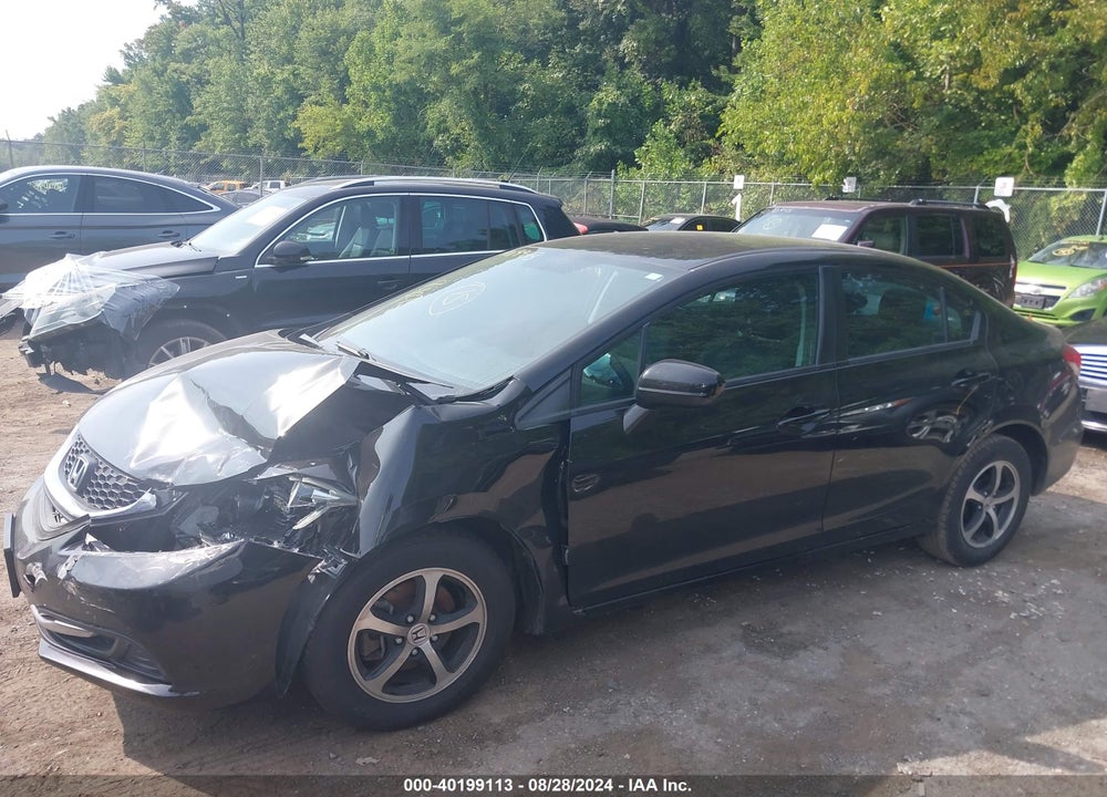 2015 HONDA CIVIC VIN: 19XFB2F73FE282266