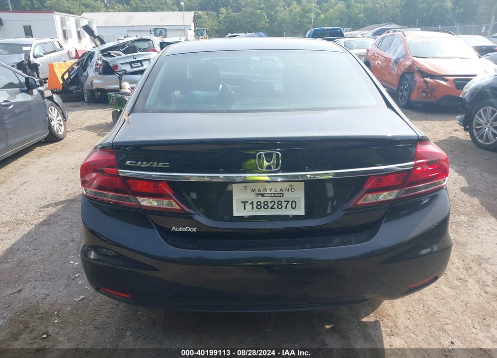 2015 HONDA CIVIC VIN: 19XFB2F73FE282266