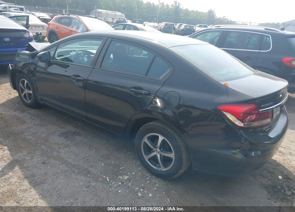 2015 HONDA CIVIC VIN: 19XFB2F73FE282266