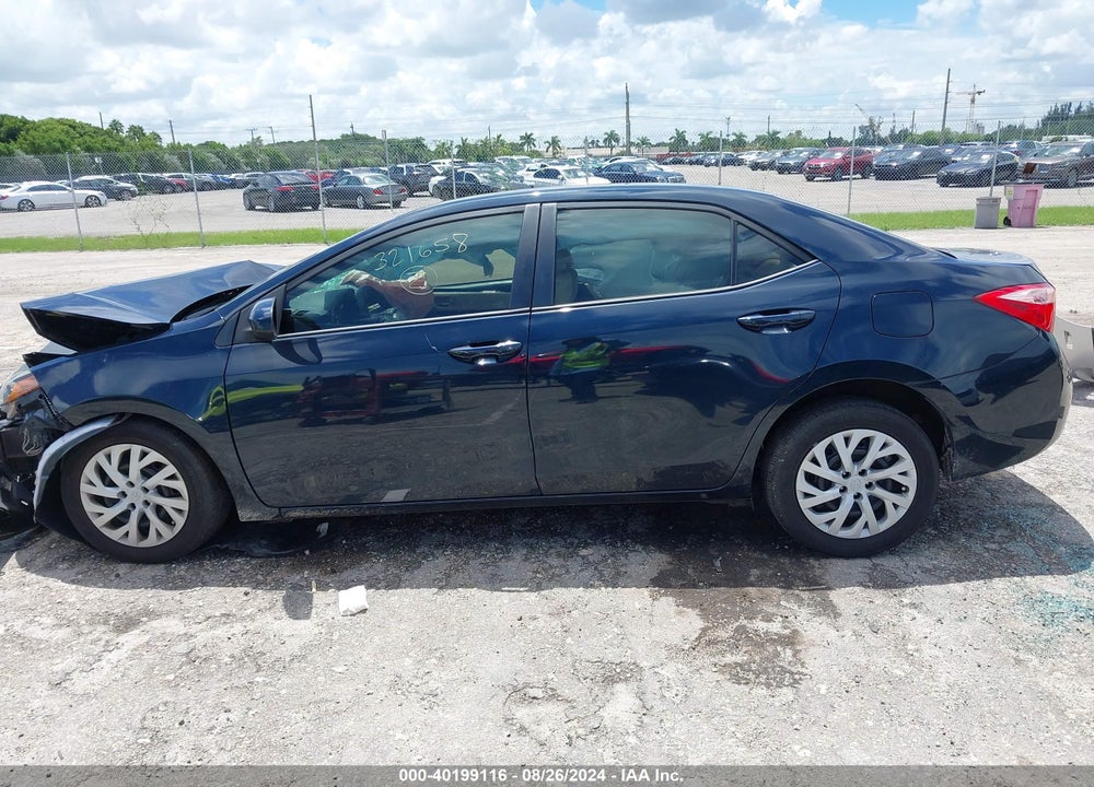 2018 TOYOTA COROLLA LE VIN: 5YFBURHE5JP809888