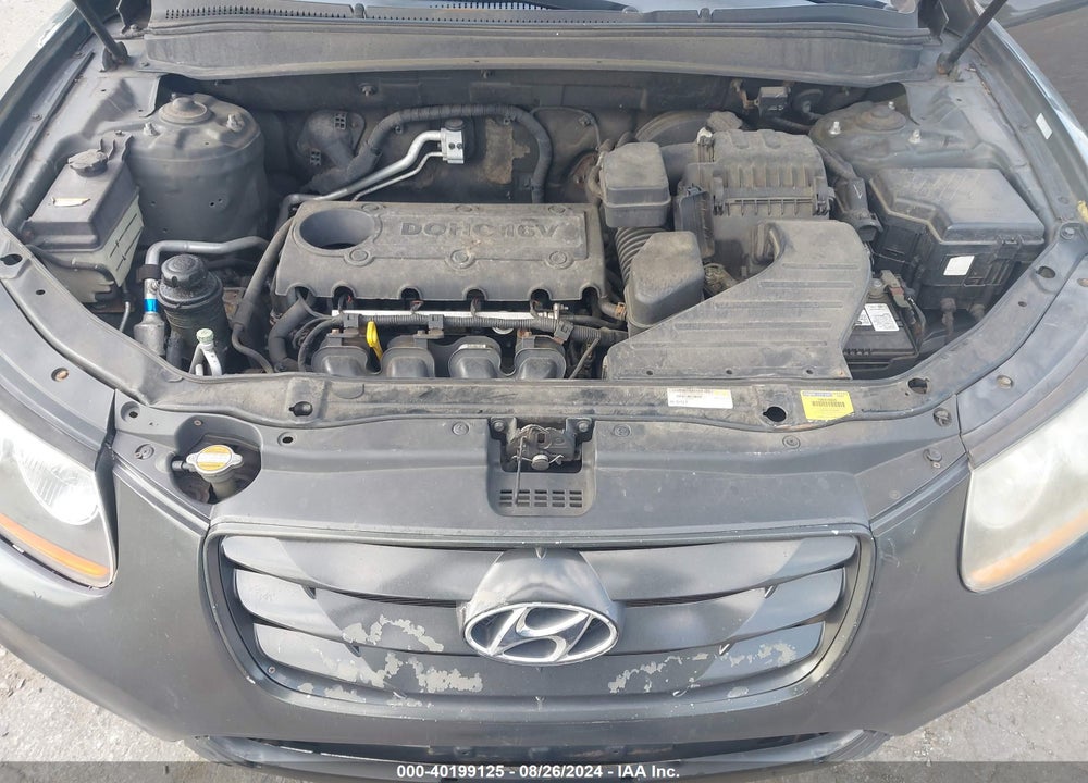 2011 HYUNDAI SANTA FE GLS VIN: 5XYZGDAB8BG071390