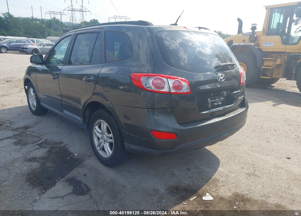 2011 HYUNDAI SANTA FE GLS VIN: 5XYZGDAB8BG071390