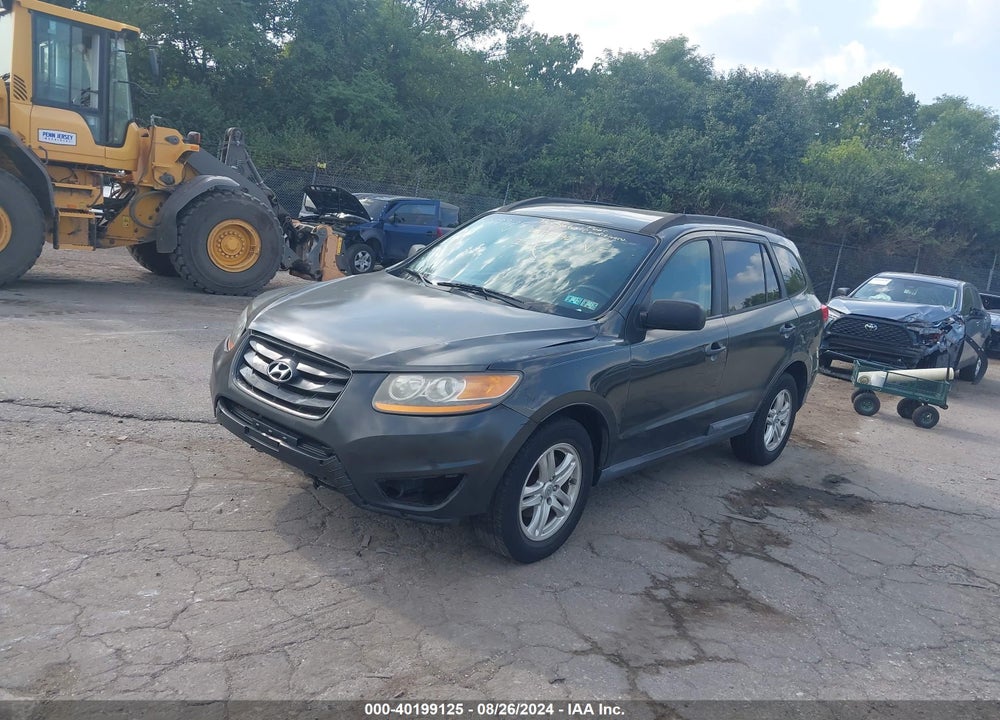 2011 HYUNDAI SANTA FE GLS VIN: 5XYZGDAB8BG071390