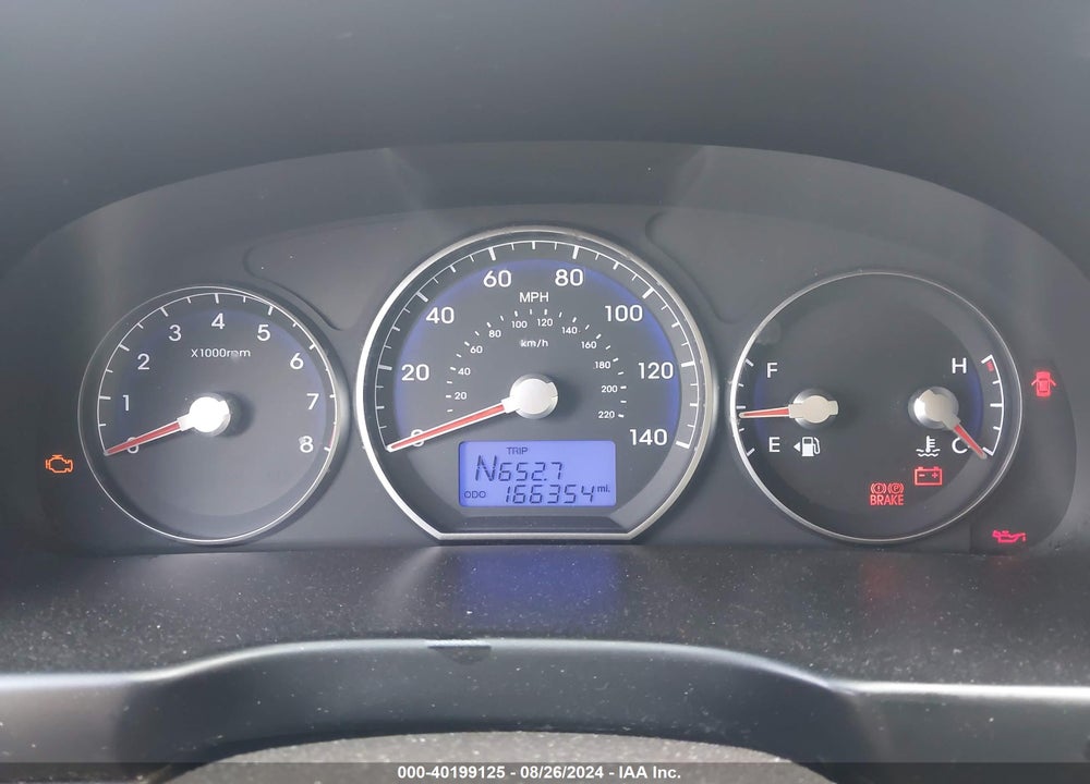 2011 HYUNDAI SANTA FE GLS VIN: 5XYZGDAB8BG071390