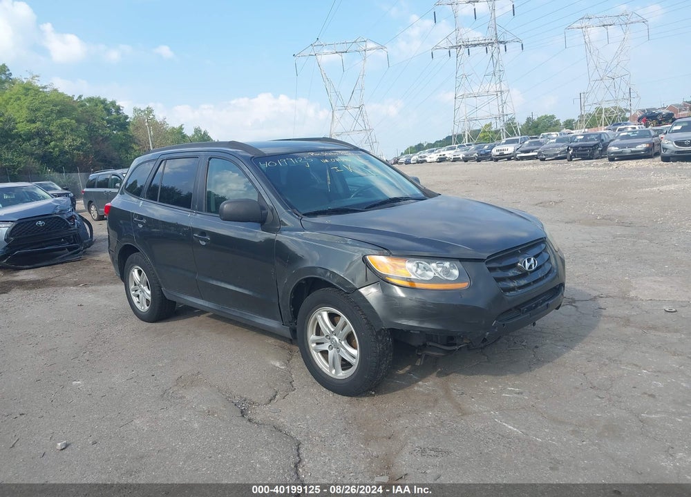 2011 HYUNDAI SANTA FE GLS VIN: 5XYZGDAB8BG071390