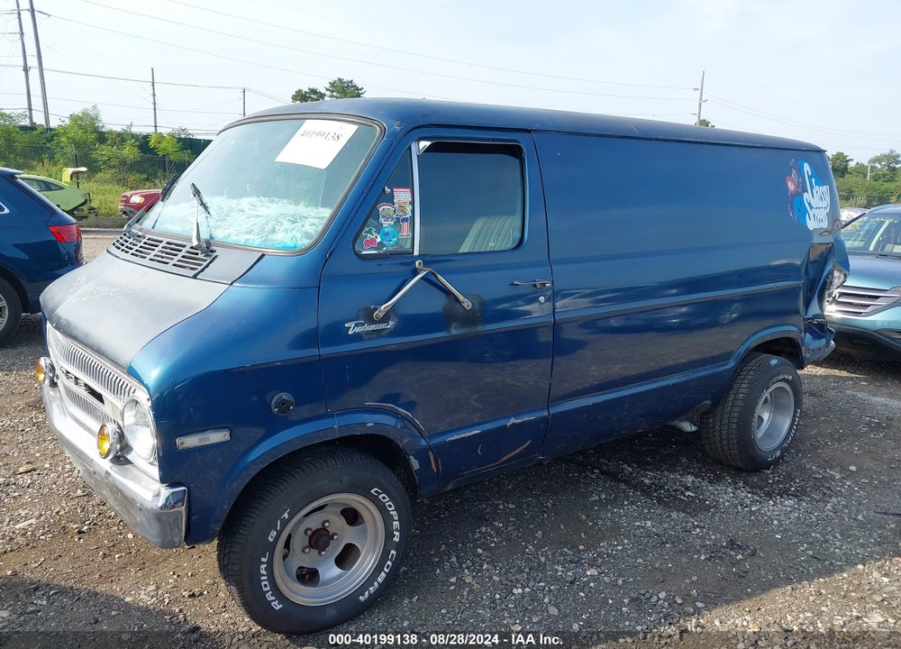 1977 DODGE VAN VIN: B21BE7K125961
