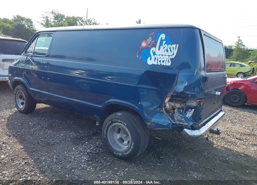 1977 DODGE VAN VIN: B21BE7K125961