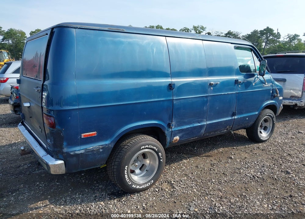 1977 DODGE VAN VIN: B21BE7K125961