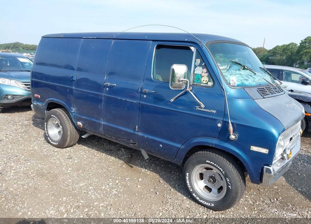 1977 DODGE VAN VIN: B21BE7K125961