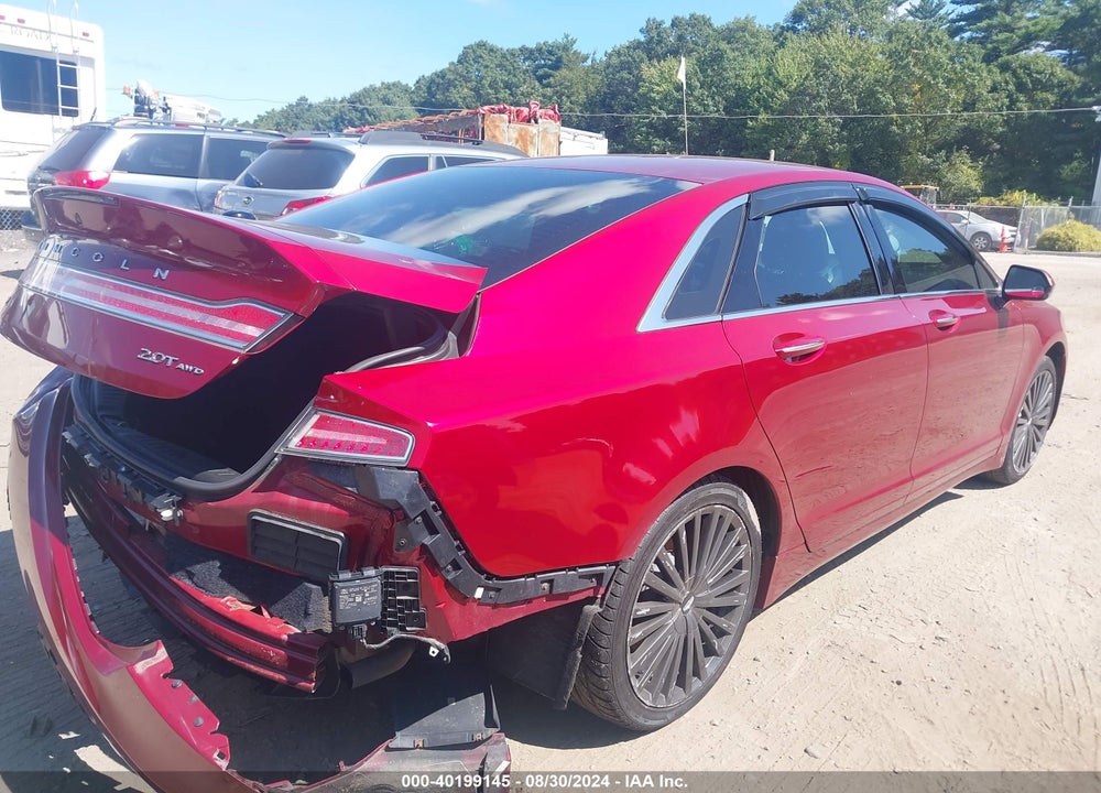 2017 LINCOLN MKZ RESERVE VIN: 3LN6L5F99HR645032