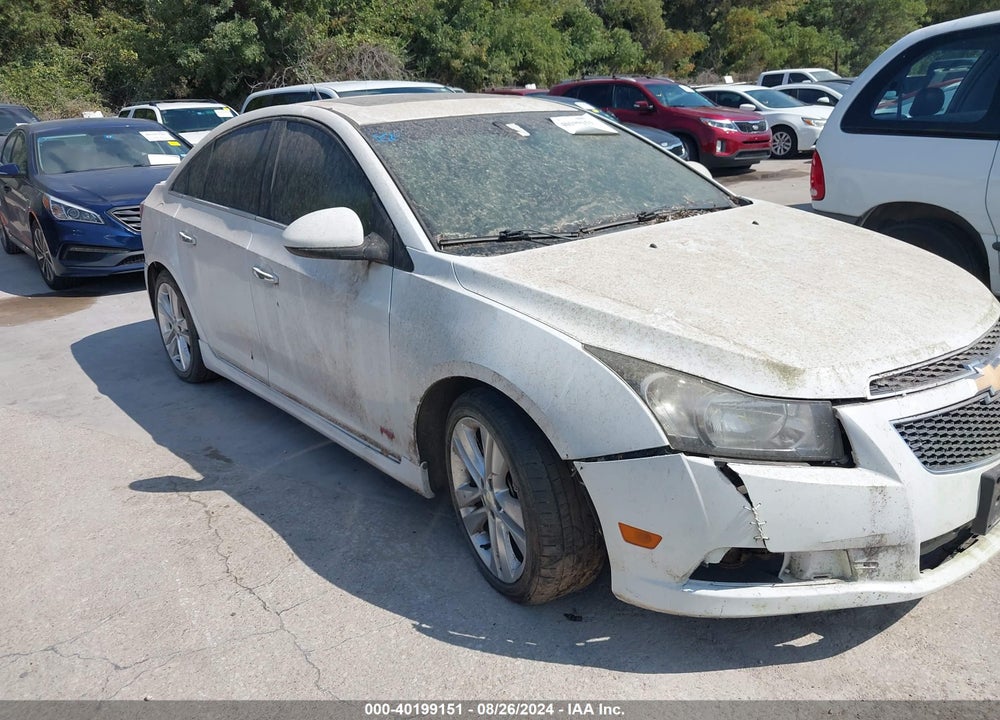2012 CHEVROLET CRUZE LTZ VIN: 1G1PH5SC0C7290594