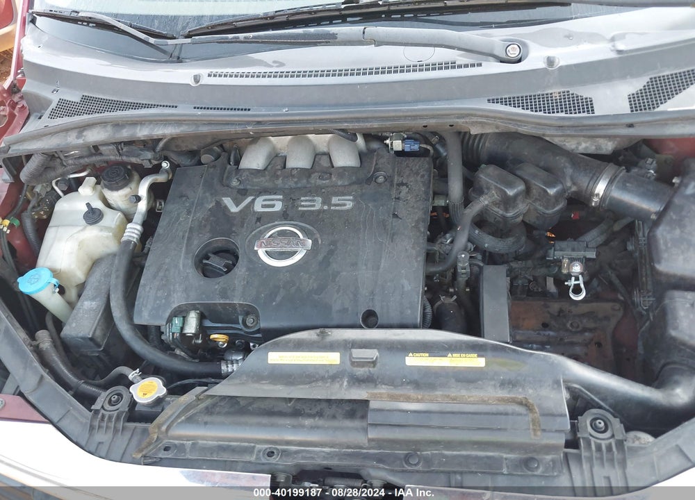 2008 NISSAN QUEST 3.5 S VIN: 5N1BV28U68N120652