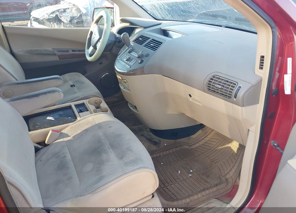 2008 NISSAN QUEST 3.5 S VIN: 5N1BV28U68N120652