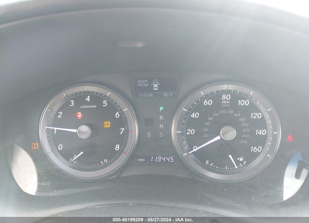 2012 LEXUS ES 350 VIN: JTHBK1EG1C2478238
