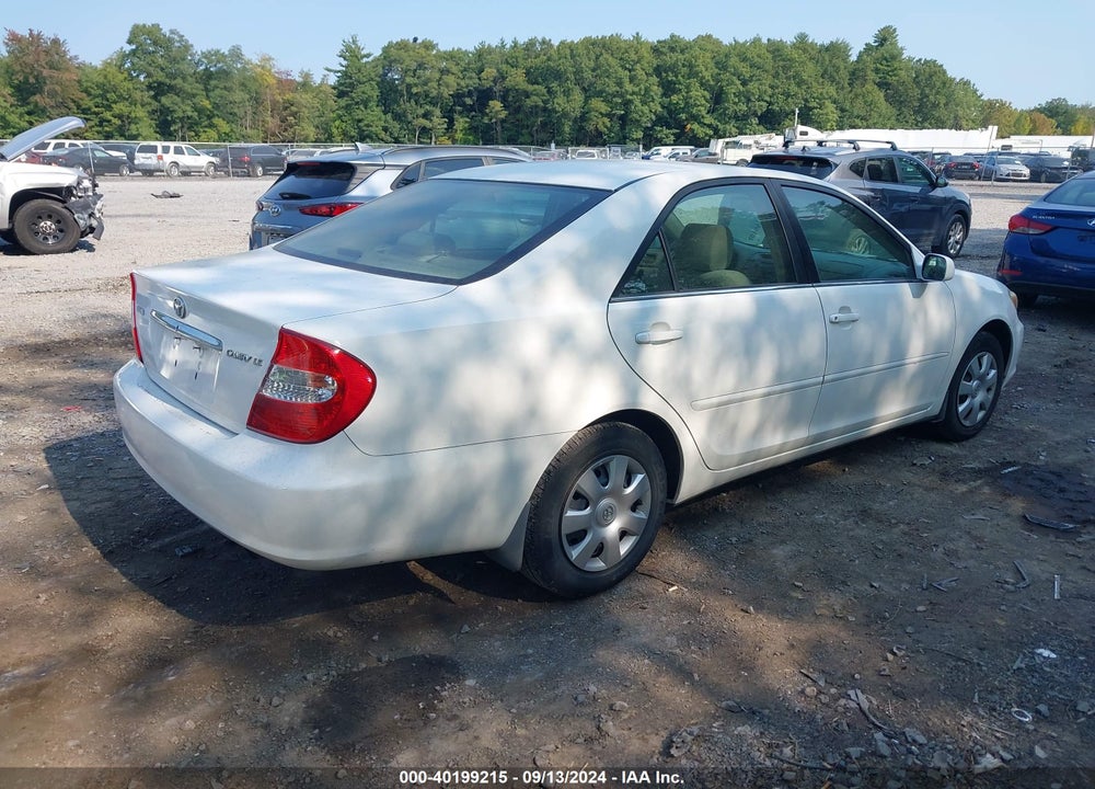 2004 TOYOTA CAMRY LE VIN: 4T1BE32KX4U284273