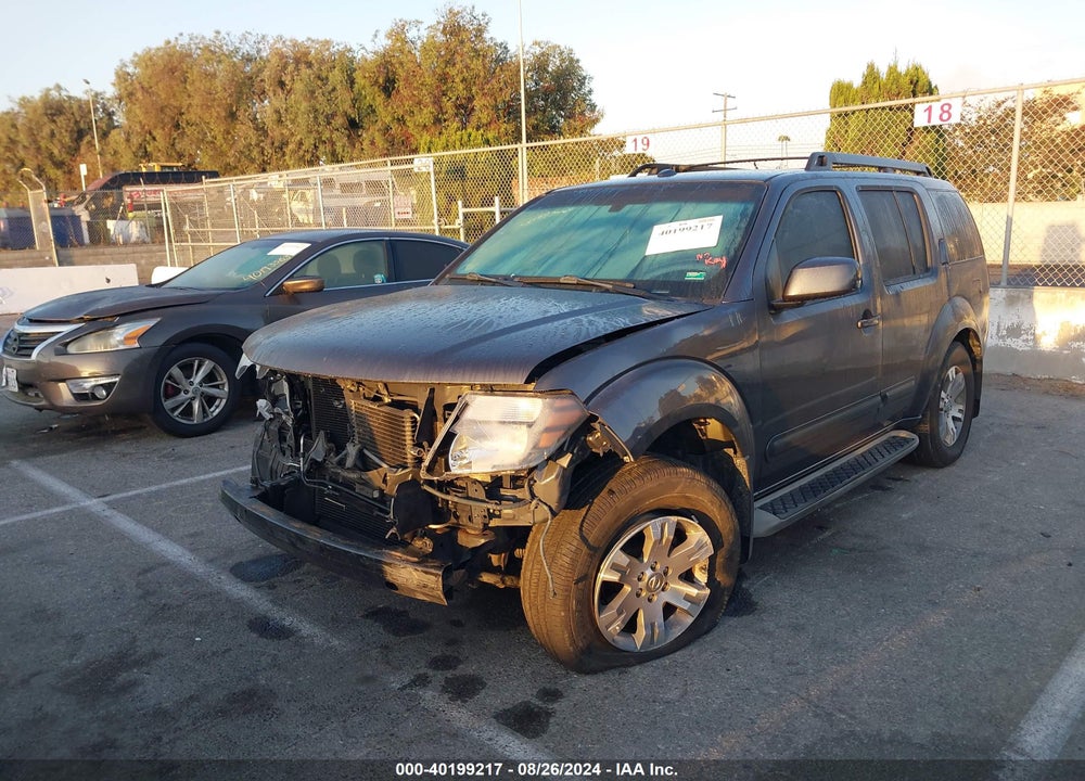 2010 NISSAN PATHFINDER SE VIN: 5N1AR1NB0AC627528