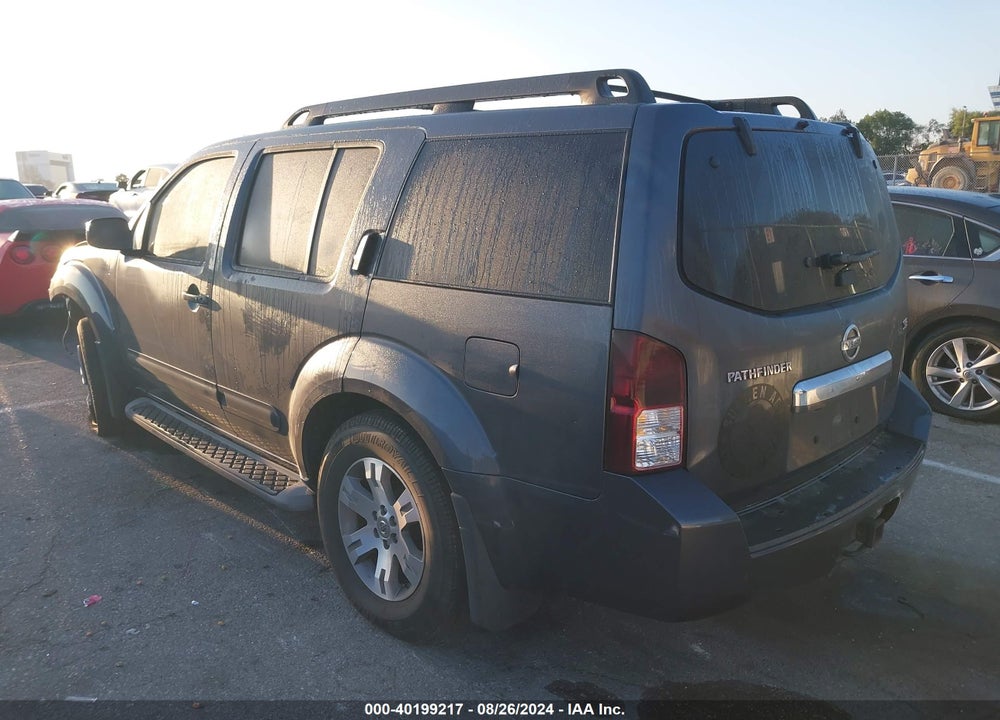 2010 NISSAN PATHFINDER SE VIN: 5N1AR1NB0AC627528
