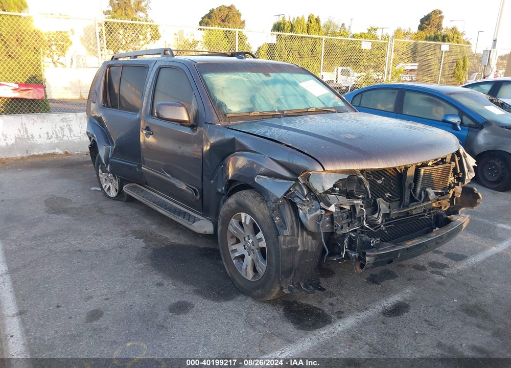 2010 NISSAN PATHFINDER SE VIN: 5N1AR1NB0AC627528