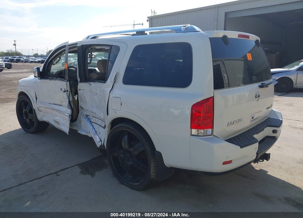 2012 NISSAN ARMADA SL VIN: 5N1BA0ND0CN606807