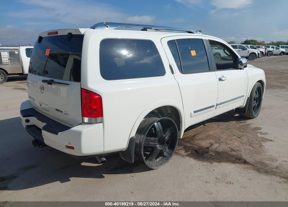 2012 NISSAN ARMADA SL VIN: 5N1BA0ND0CN606807