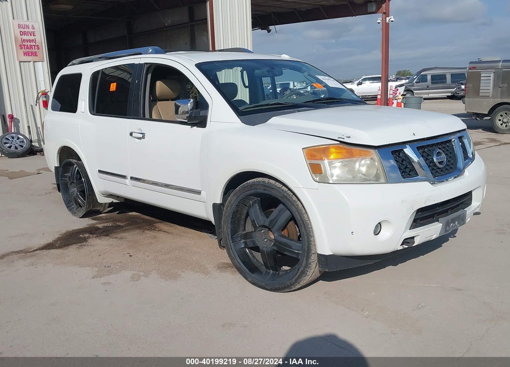 2012 NISSAN ARMADA SL VIN: 5N1BA0ND0CN606807