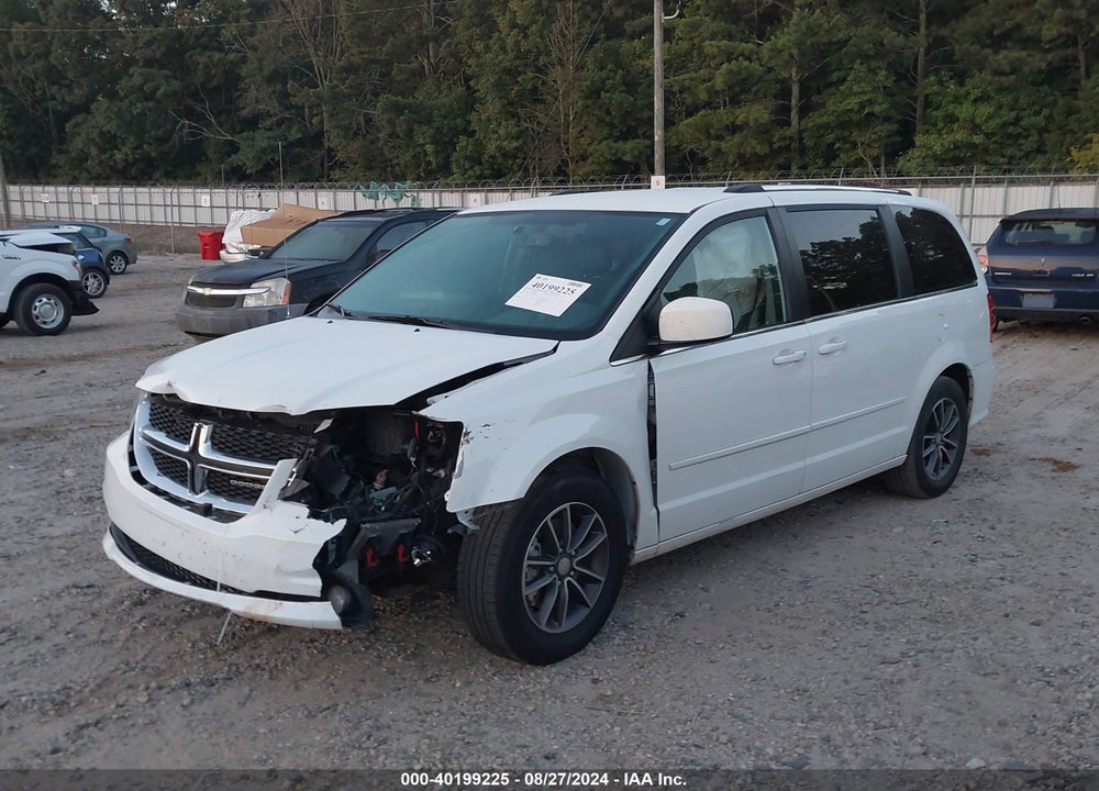 2017 DODGE GRAND CARAVAN SXT VIN: 2C4RDGCG6HR813891