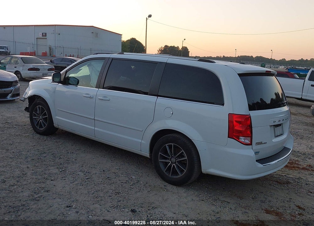 2017 DODGE GRAND CARAVAN SXT VIN: 2C4RDGCG6HR813891