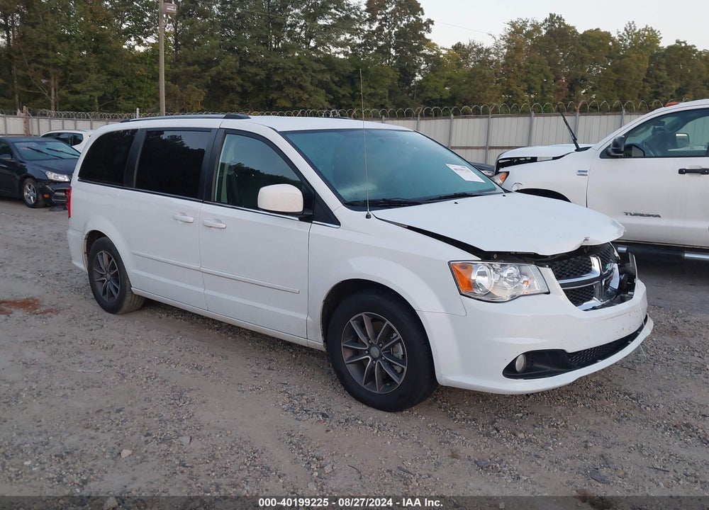 2017 DODGE GRAND CARAVAN SXT VIN: 2C4RDGCG6HR813891