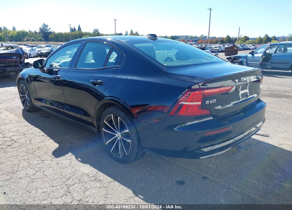2023 VOLVO S60 RECHARGE PLUG-IN HYBRID T8 PLUS DARK THEME VIN: 7JRH60FL1PG234573